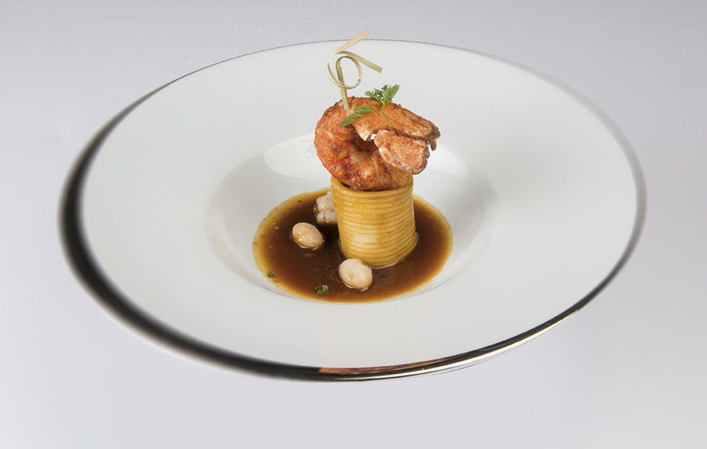 Soirée Ehtoiles et toques aux Hautes Roches 2015 - Plat