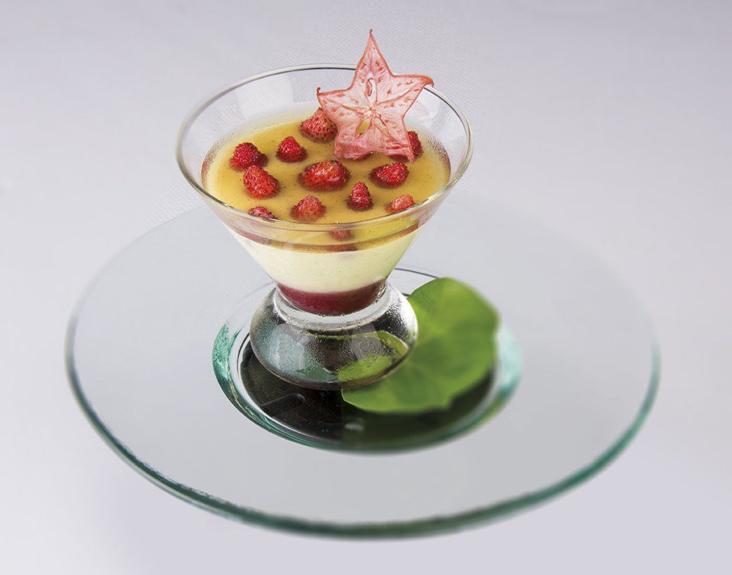 Soirée Ehtoiles et toques aux Hautes Roches 2015 - dessert