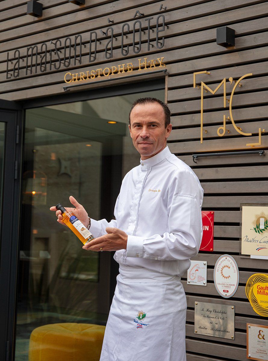 Le chef Christophe Hay de la maison d'à Côté