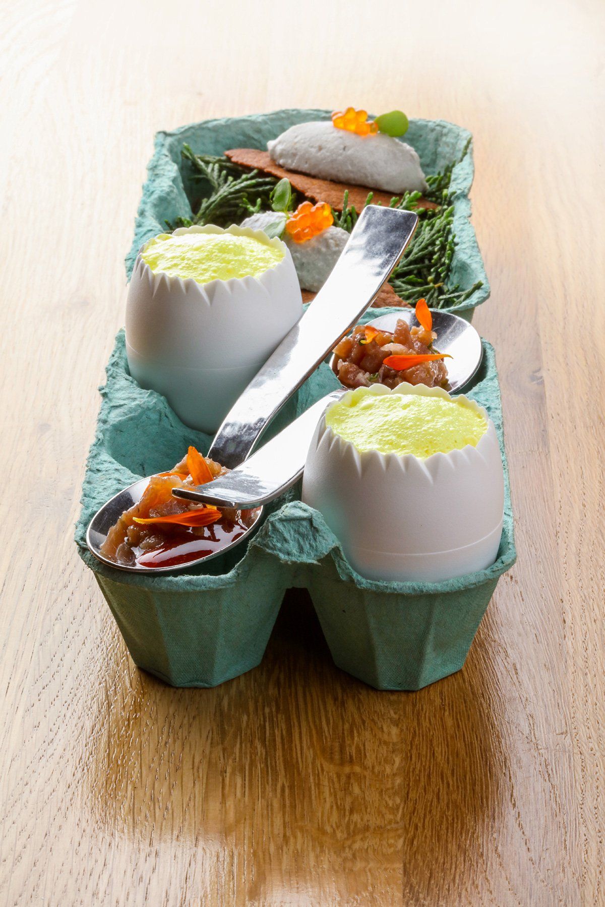 Amuse bouche Restaurant Auberge Pomme poire