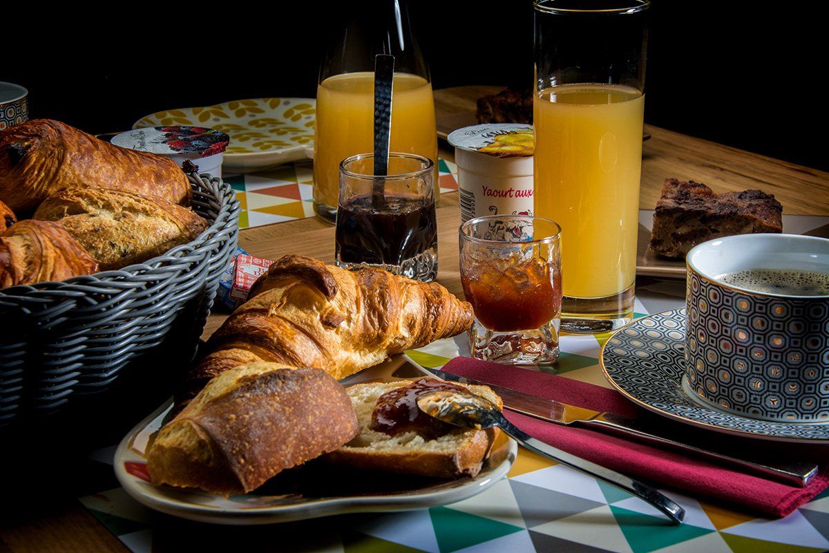 Petit déjeuner restaurant auberge Pomme Poire