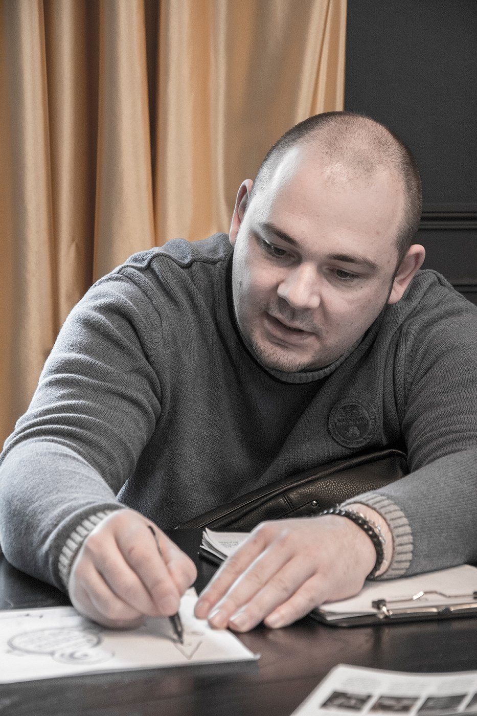 Réflexion sur les plats avec Laurent Lemal