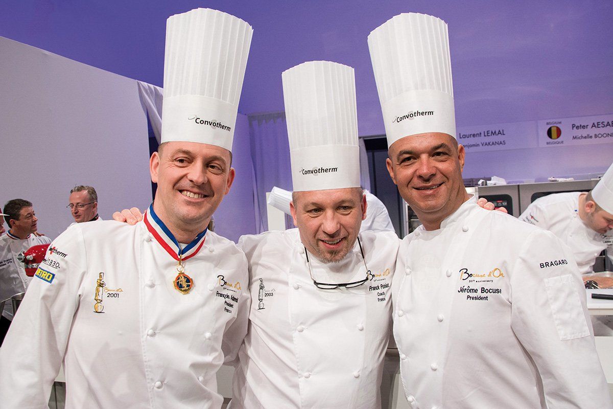 Bocuse d'or 2017 - Francois Adamski, Franck Putelat et Jerôme Bocuse