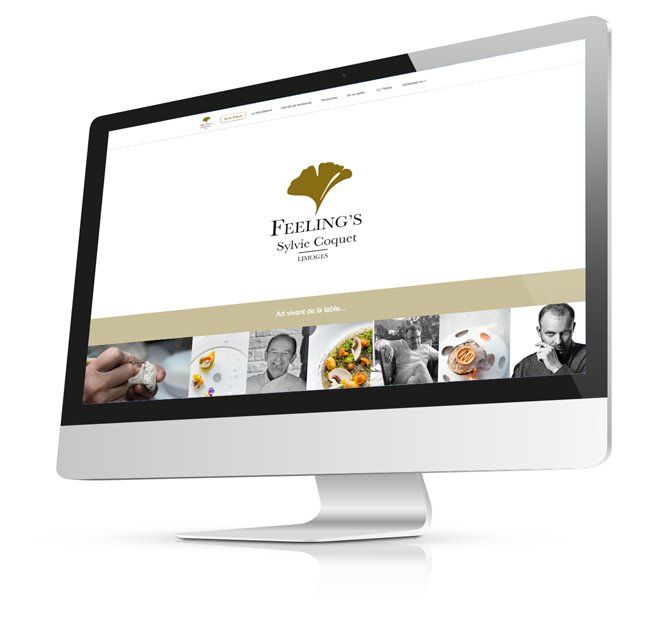 Site web Les Pâtissiers de Touraine