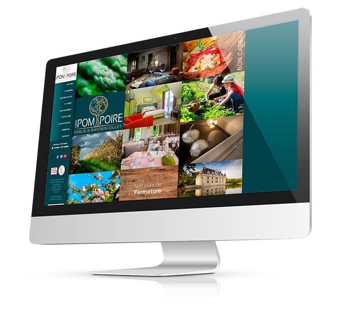 Site web restaurant auberge pomme poire