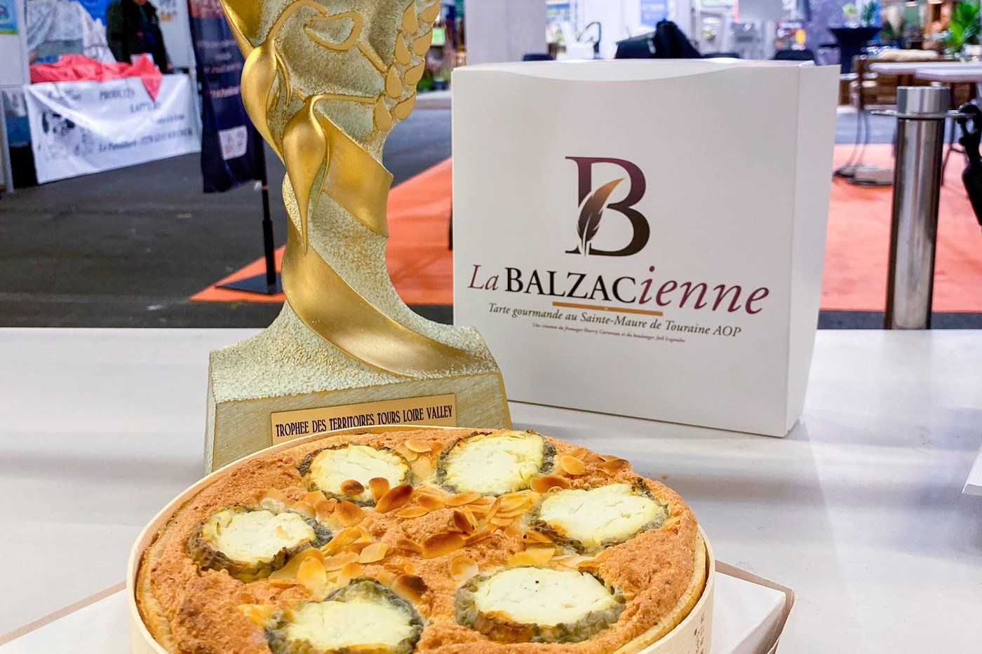La tarte La Balzacienne remporte le Trophée des territoires au salon Ferme Expo à Tours