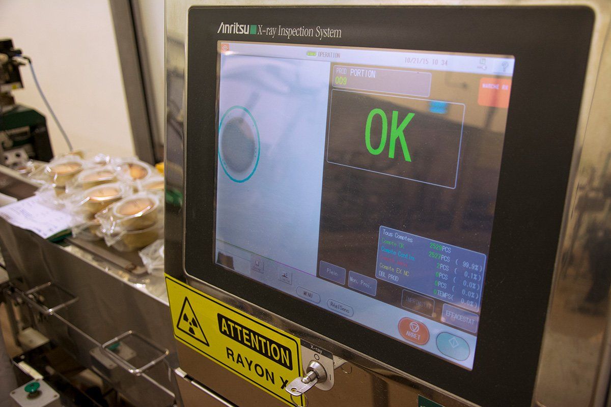 Reportage photos à l'usine de fabrication des Pâtissiers de Touraine - gâteaux saint Amour
