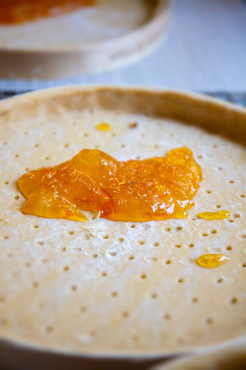 Fond de tarte La Balzacienne avec marmelade