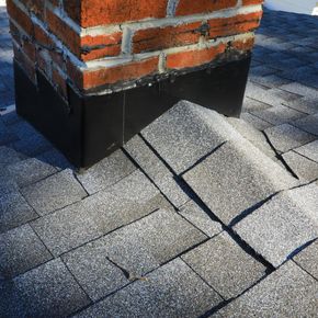 Roof With A Brick Chimney - East Canton, OH - Northeast Roof & Chimney Repair