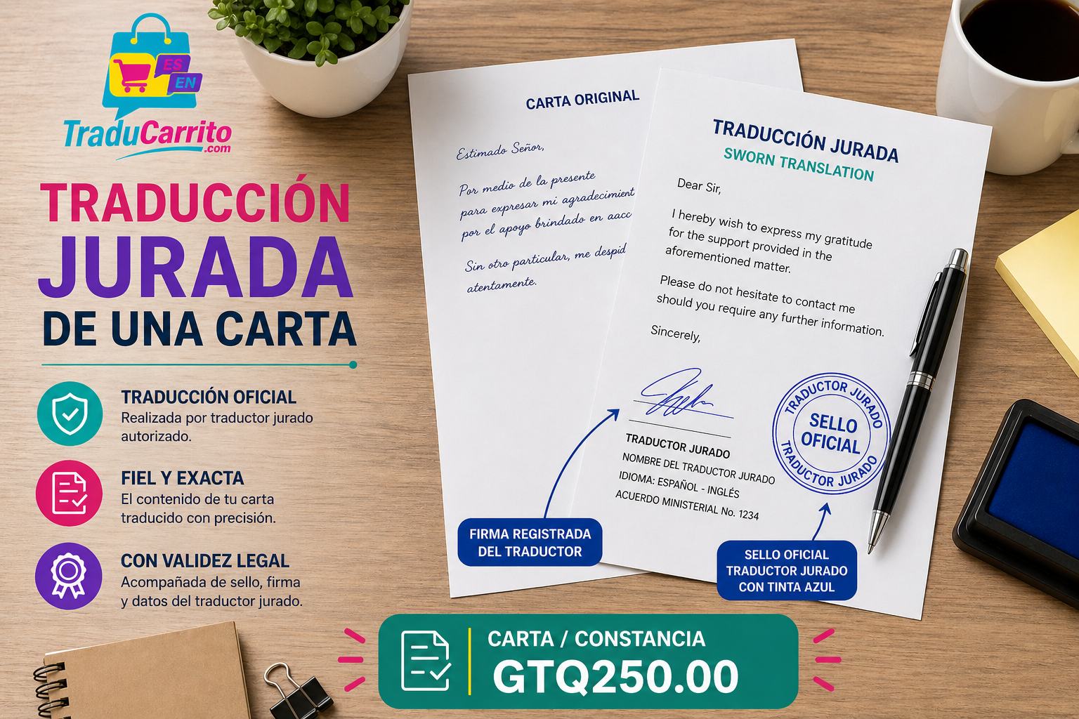 Carta / constancia
