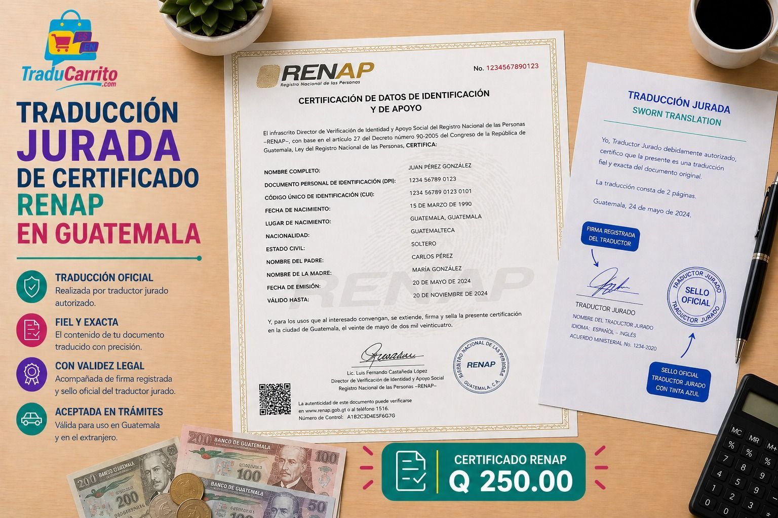 Certificado RENAP