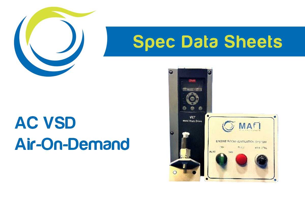 Spec data for AC Air-On-Demand