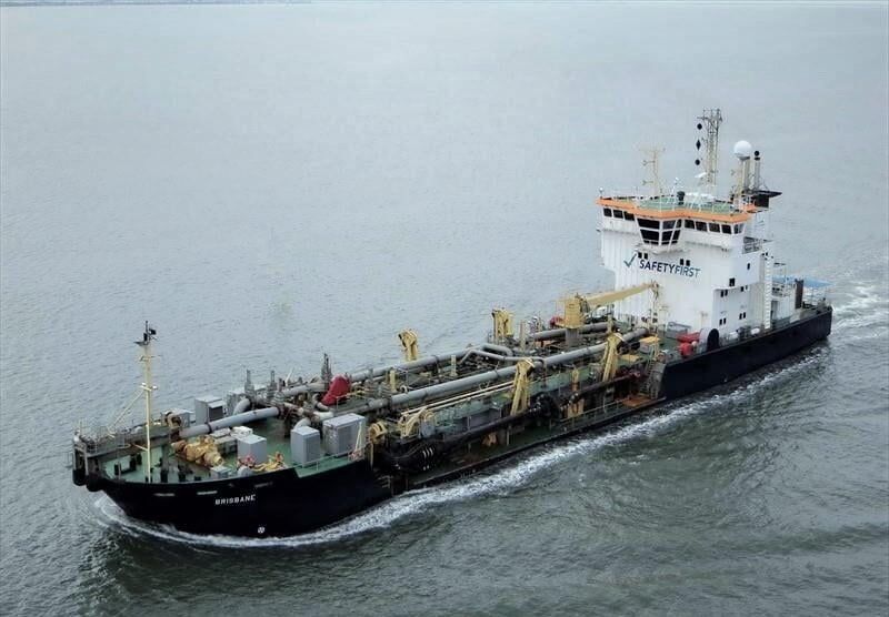 Port Of Brisbane dredge with Marine Air Flow ventilation and cooling equipment