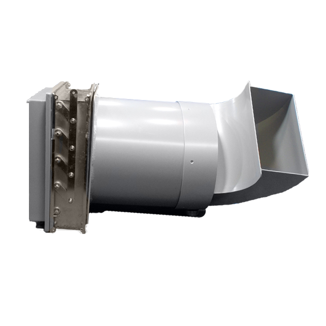 Air damper, duct and air diverter