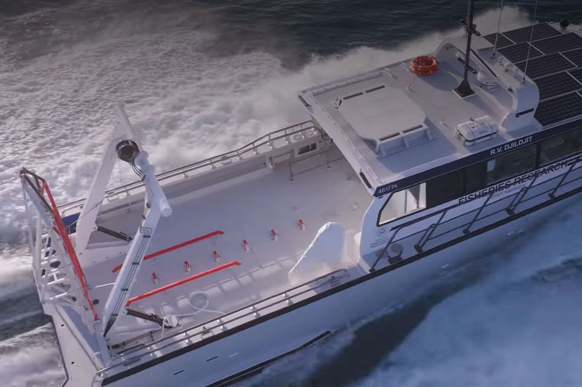 R.V Djildjit build by Dongara Marine with Marine Air Flow upflow intake grilles