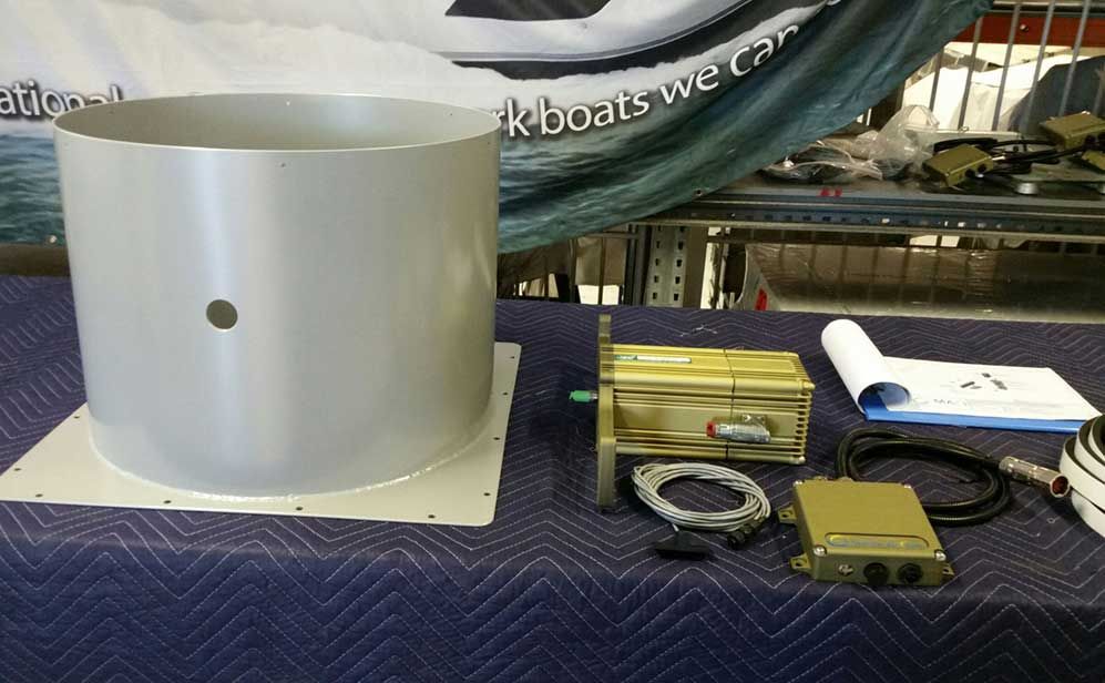 Fan housings and speed controllers ready for  NSW Police Boats built by Penguin Marine