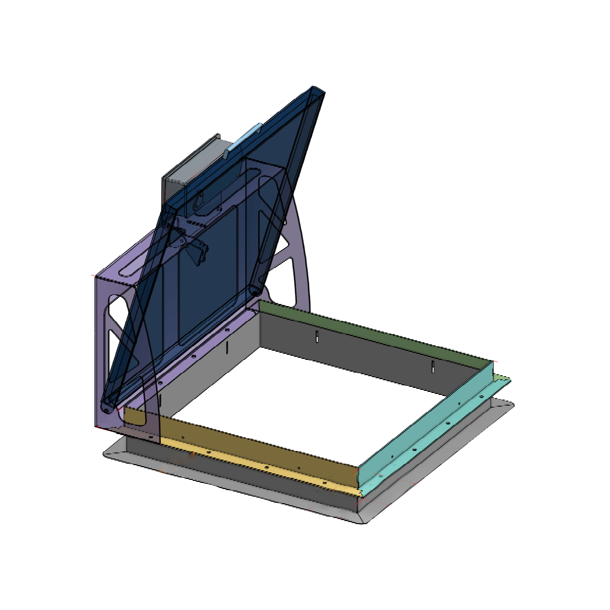 Stainless steel air damper (fire flap) for marine engine rooms. Stainless steel air damper (fire flap) for marine engine rooms.