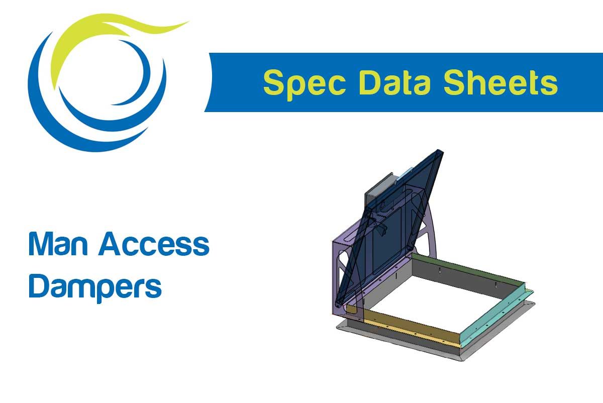 Spec data for Man Access Damper