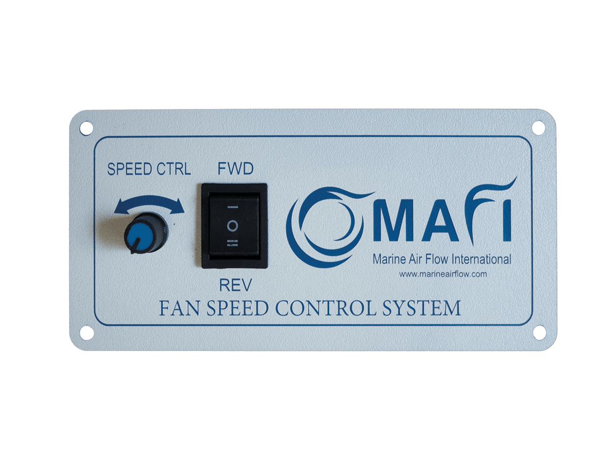 Marine Air Flow's manual fan speed controller