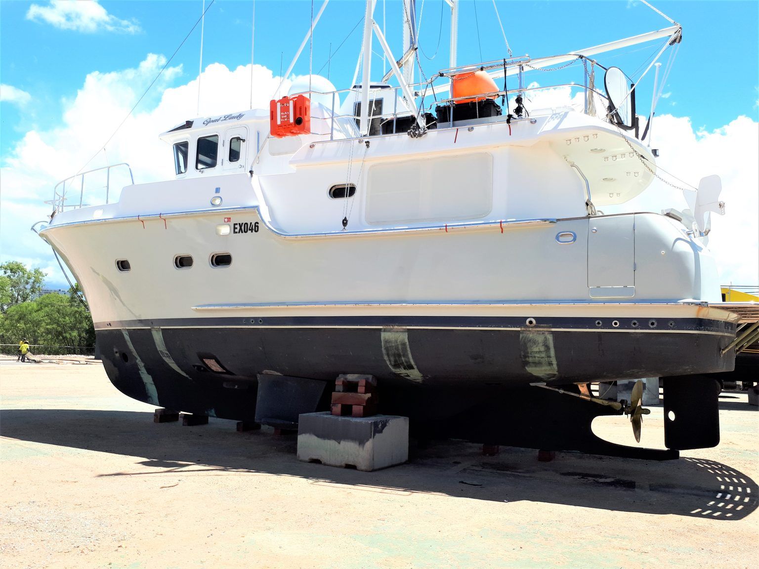 The Opal Lady a Nordhaven 43 vessel that had overheating issues