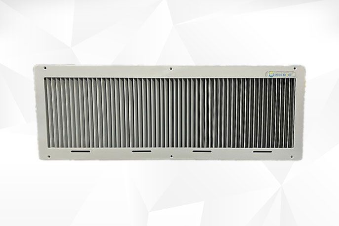 Air intake grille for the Burra NSW Fire Boat