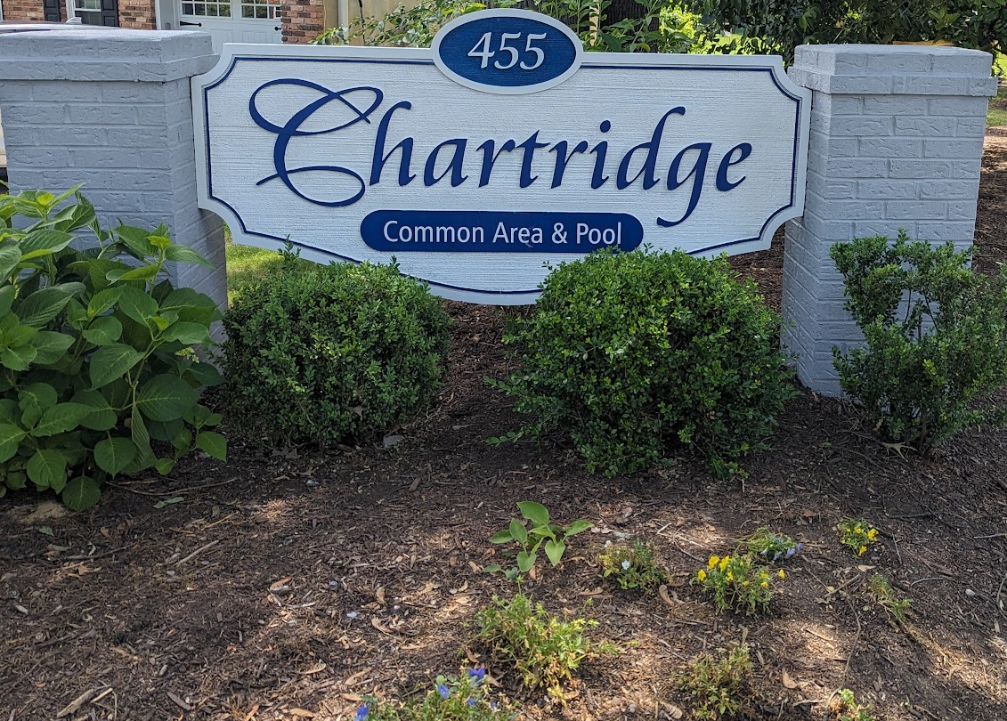 Chartridge Neighborhood Sign