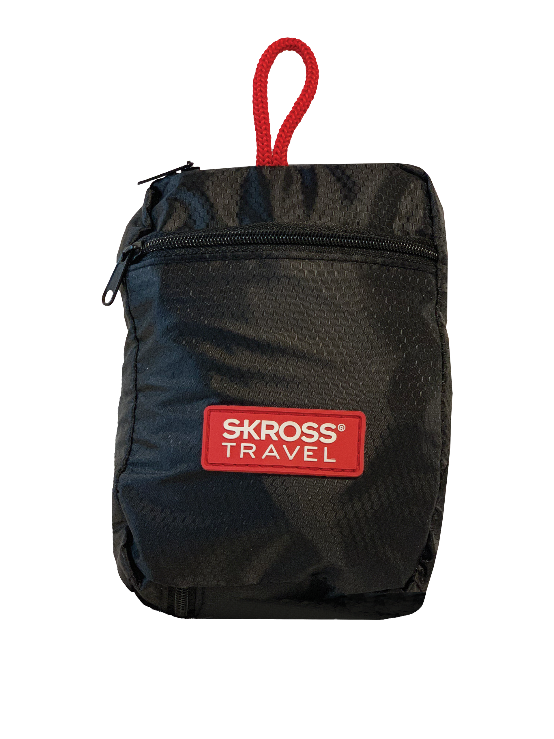 Skross black backpack packaging Front
