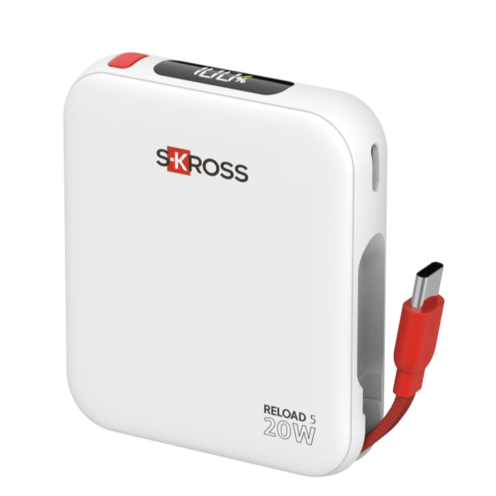 Power stand with pass through charging
