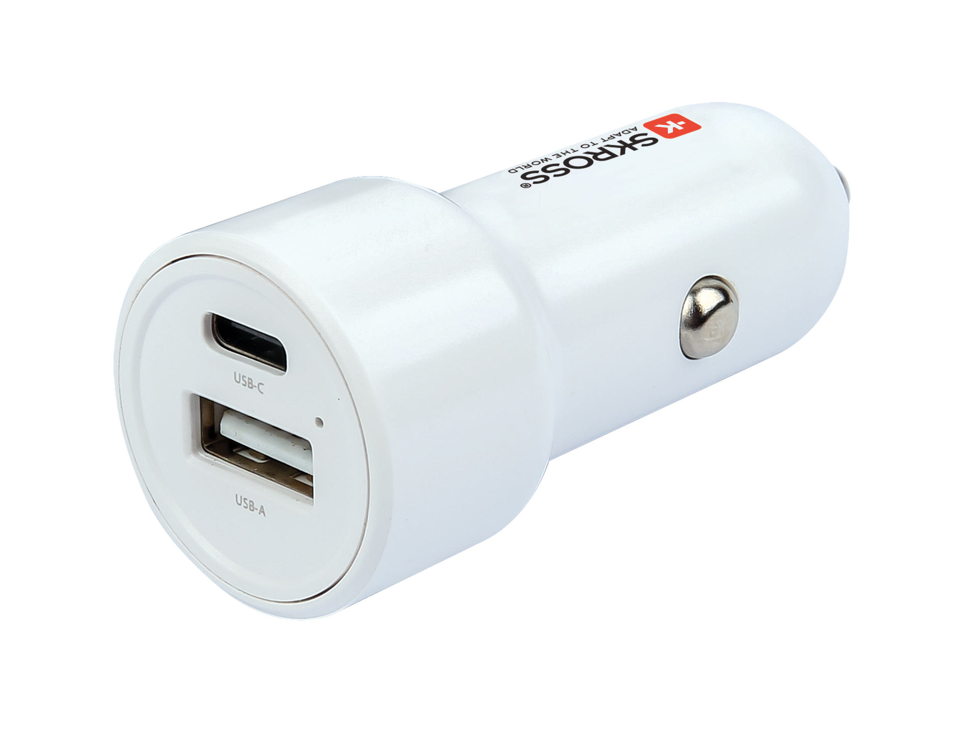 Skross Fast Charging 20w USB Car Charger rear