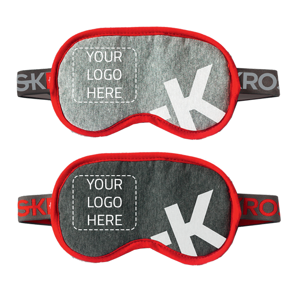 Both Skross Eye masks with branding area