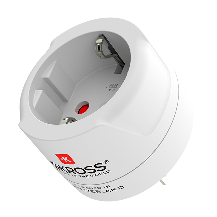 Skross 3-Pole Europe to USA Travel Adapter