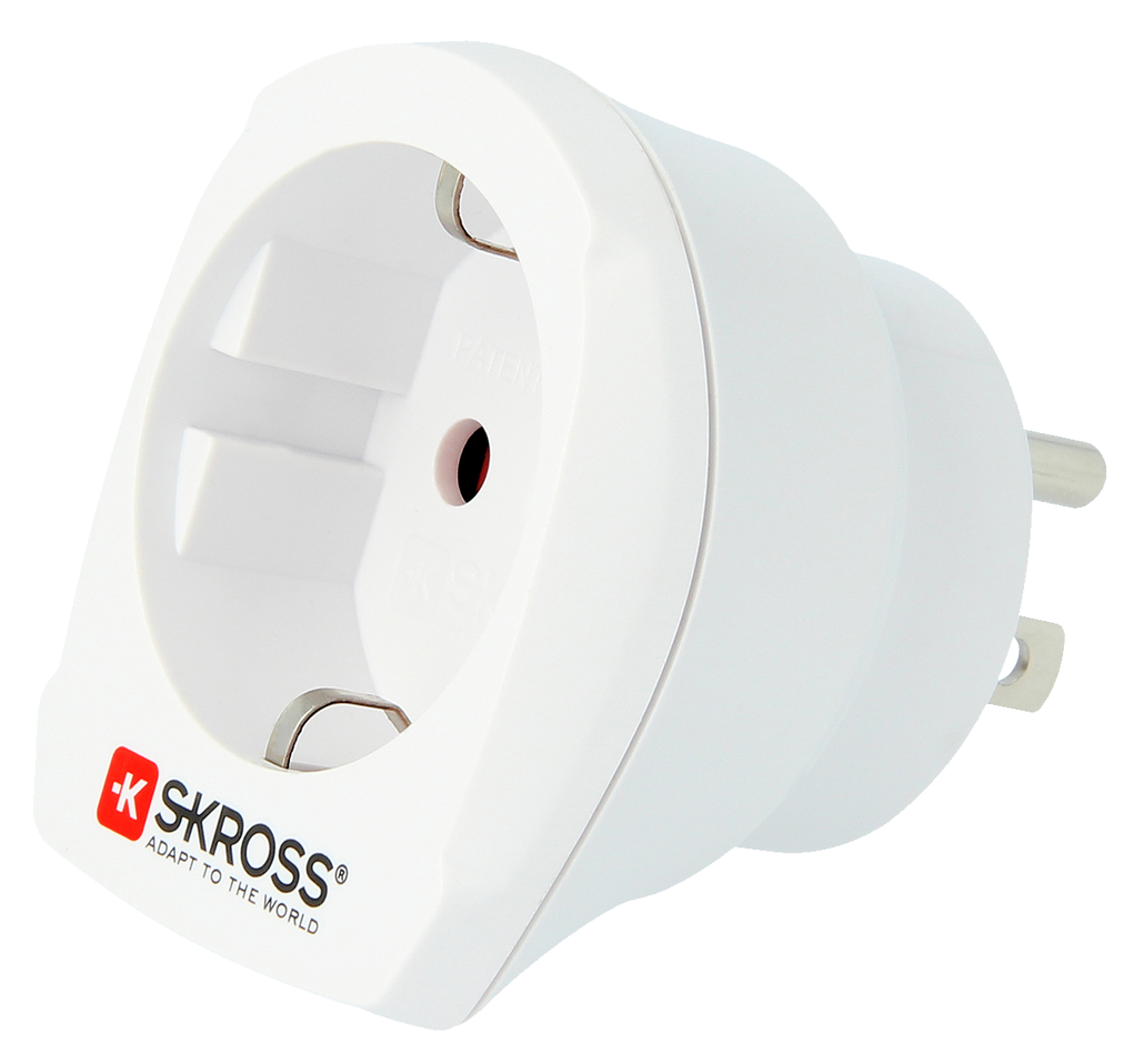 Skross 3-Pole Europe to USA Travel Adapter