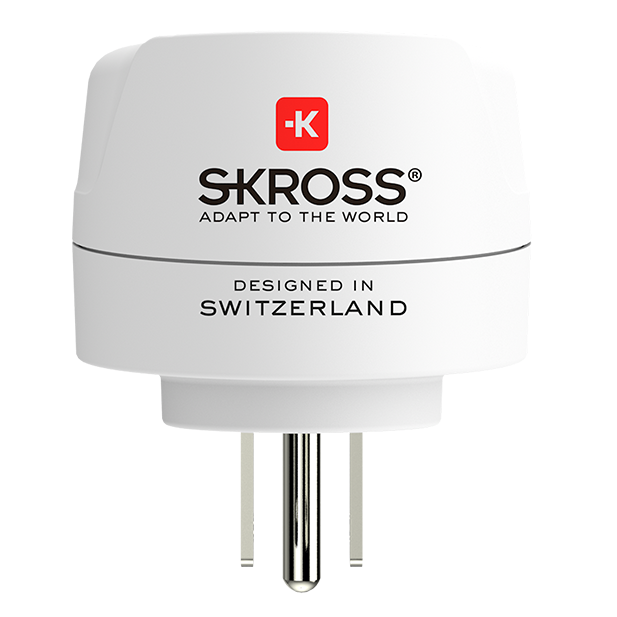 Skross 3-Pole Europe to USA Travel Adapter Packaging