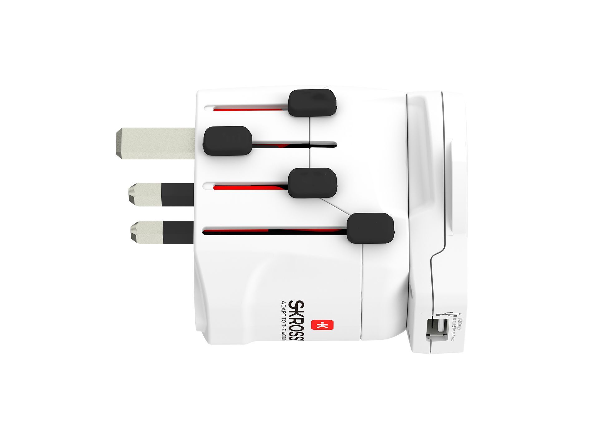 Skross PRO - World & USB travel adapter