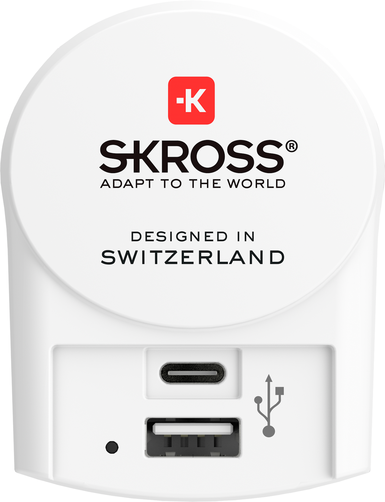 Skross USB Charger. Euro USB Charger (AC) Front
