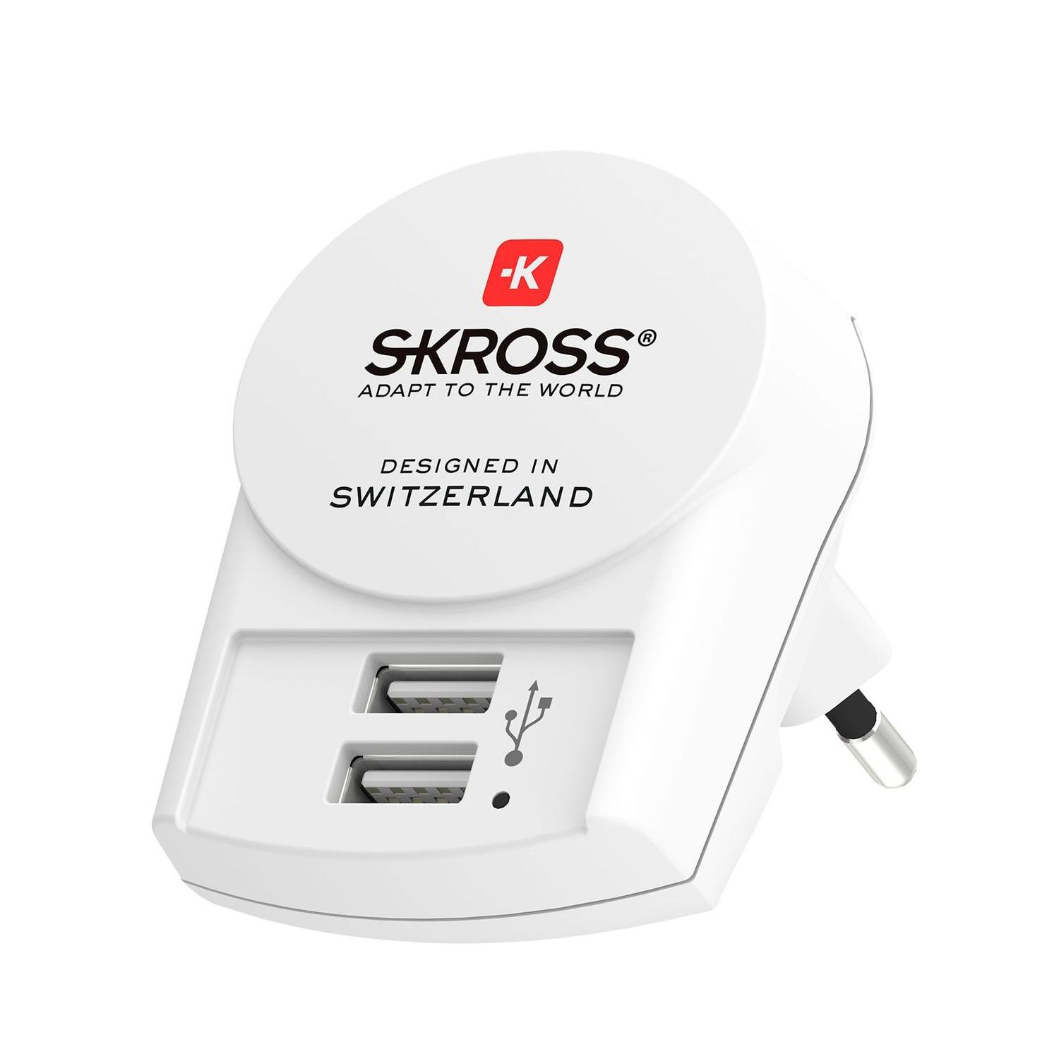 Skross European USB Charger with 2x USB