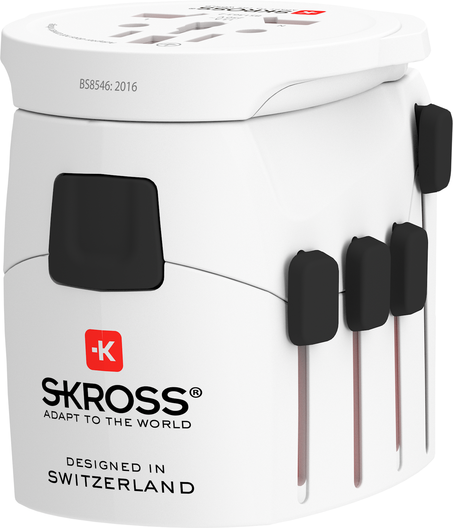 Skross 3-Pole PRO - World Travel Adapter
