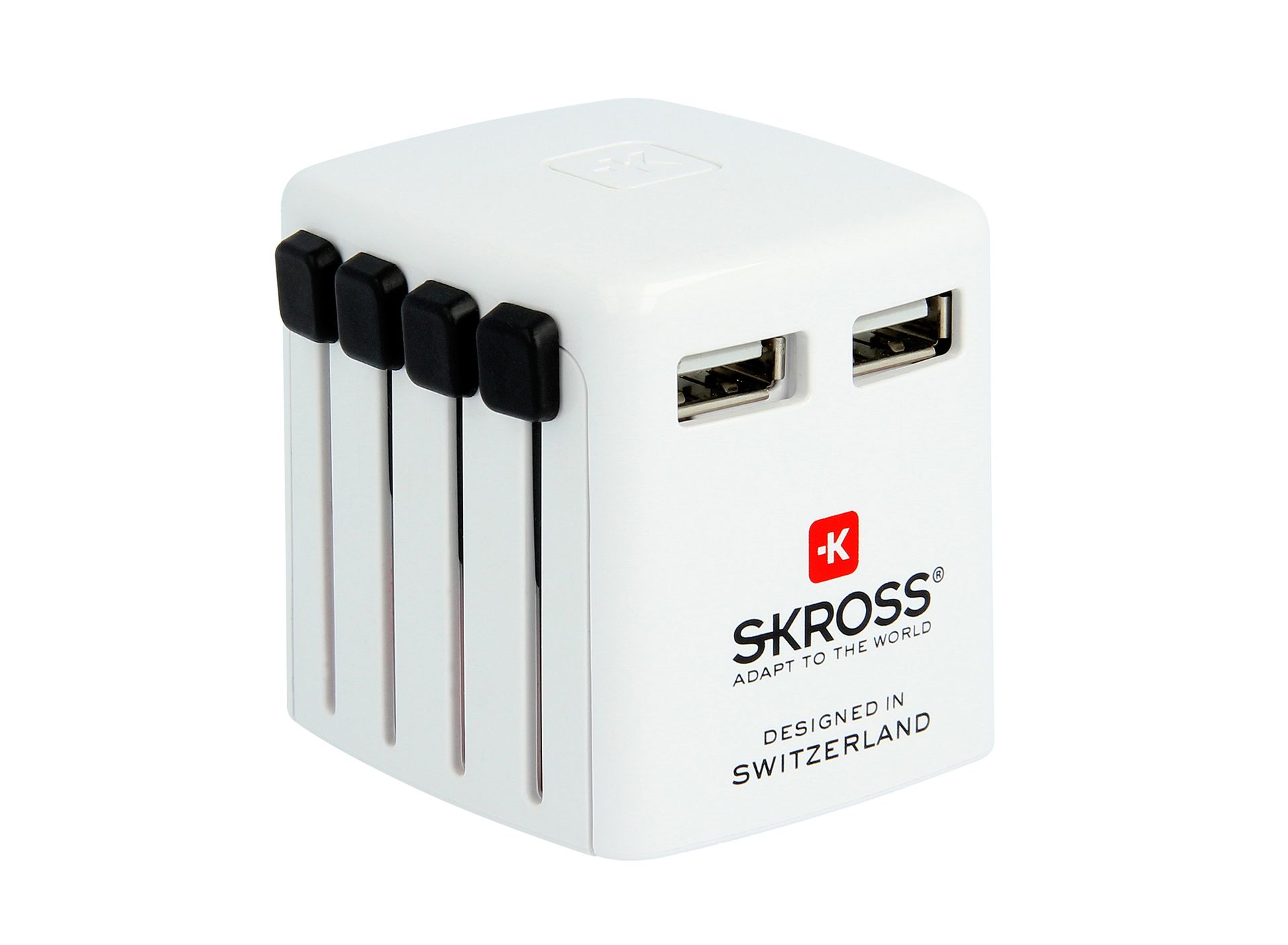 Skross World USB Charger bottom angled
