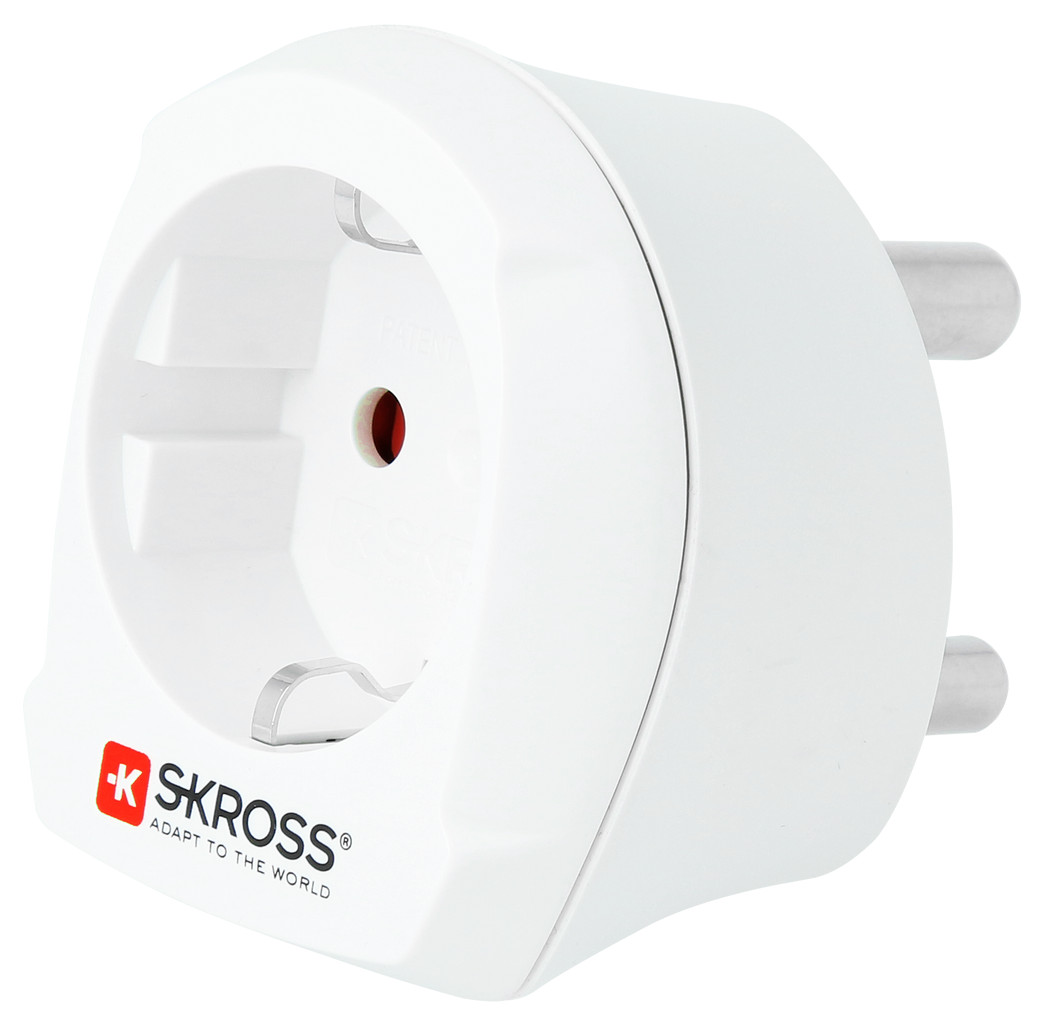 Skross 3-Pole Europe to South Africa Travel Adapter