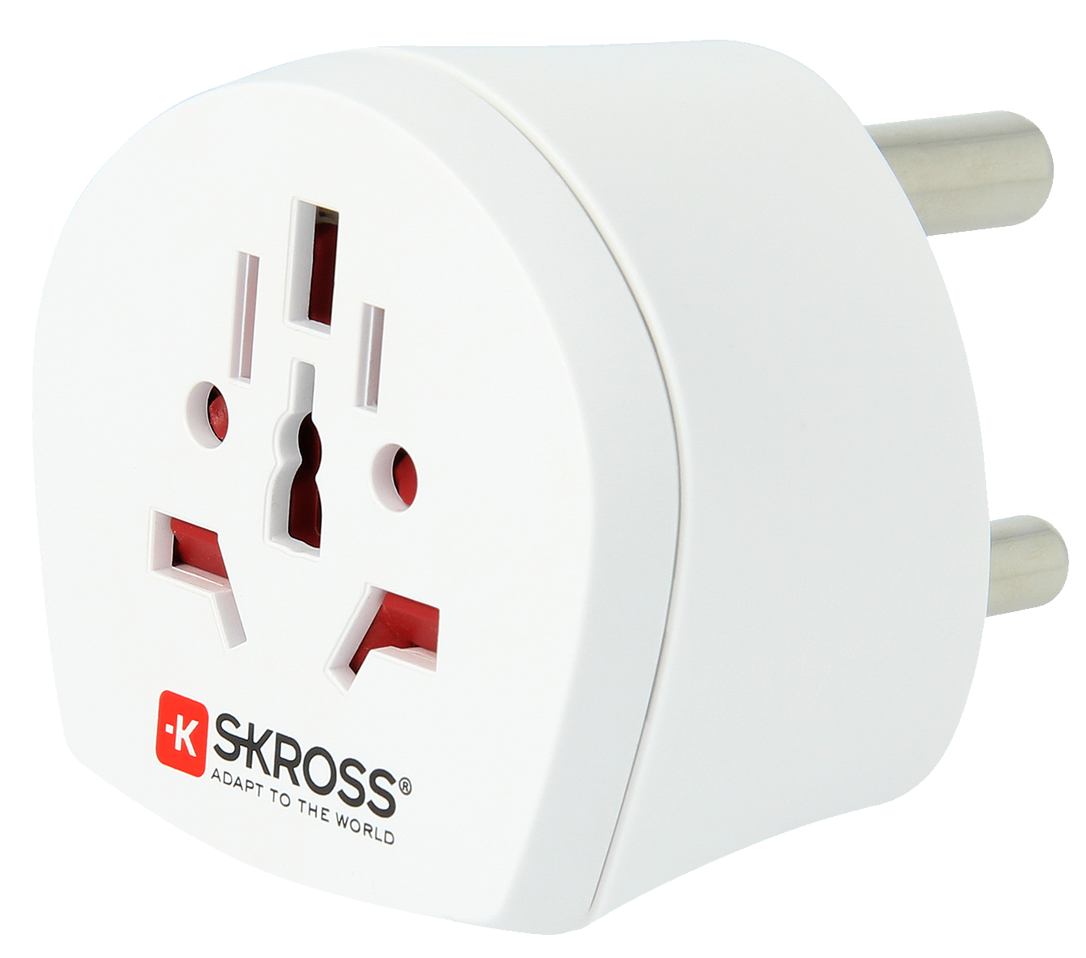 Skross 3-Pole World to South Africa Travel Adapter