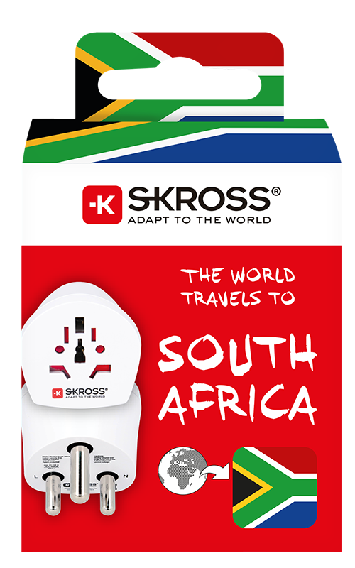 Skross 3-Pole World to South Africa Travel Adapter Packaging