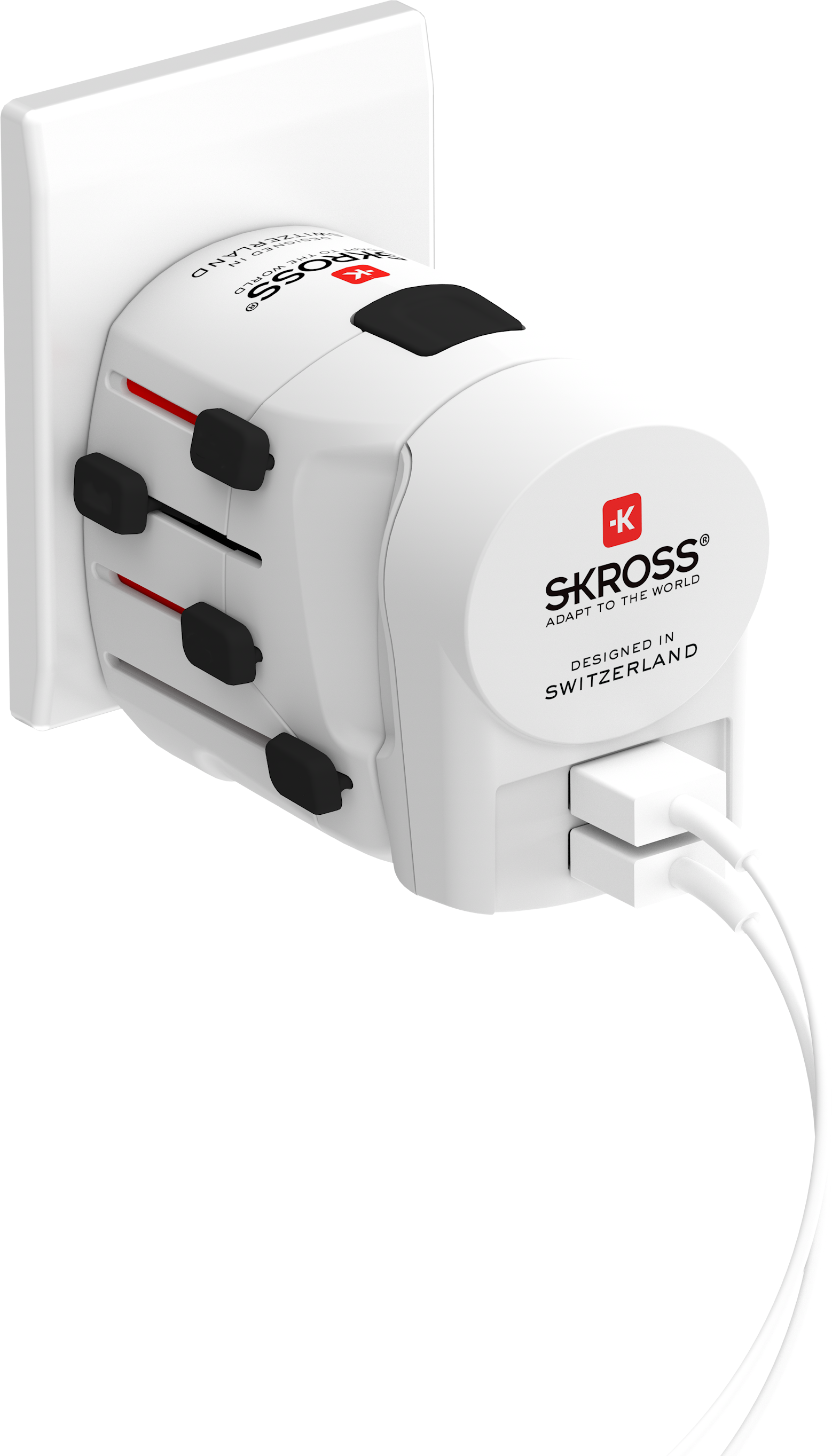 Skross Cavo USB Cavo USB-C 3.0, intrecciato, 1,20 m spazio grigio