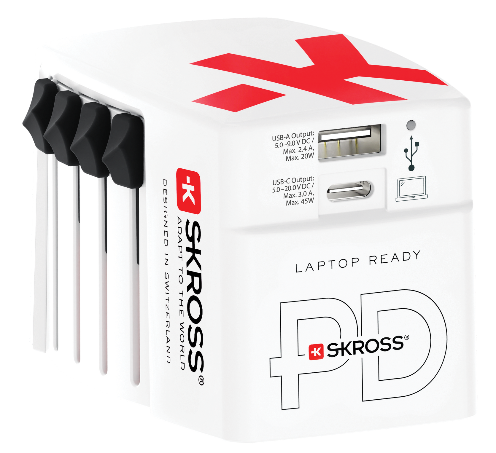 Skross power delivery World USB Charger AC45PD bottom side