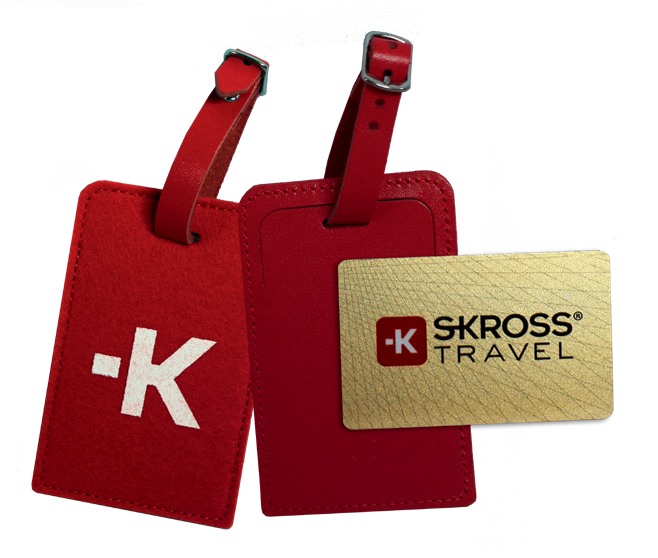 Skross Luggage Tag Red SKR-0236 Double