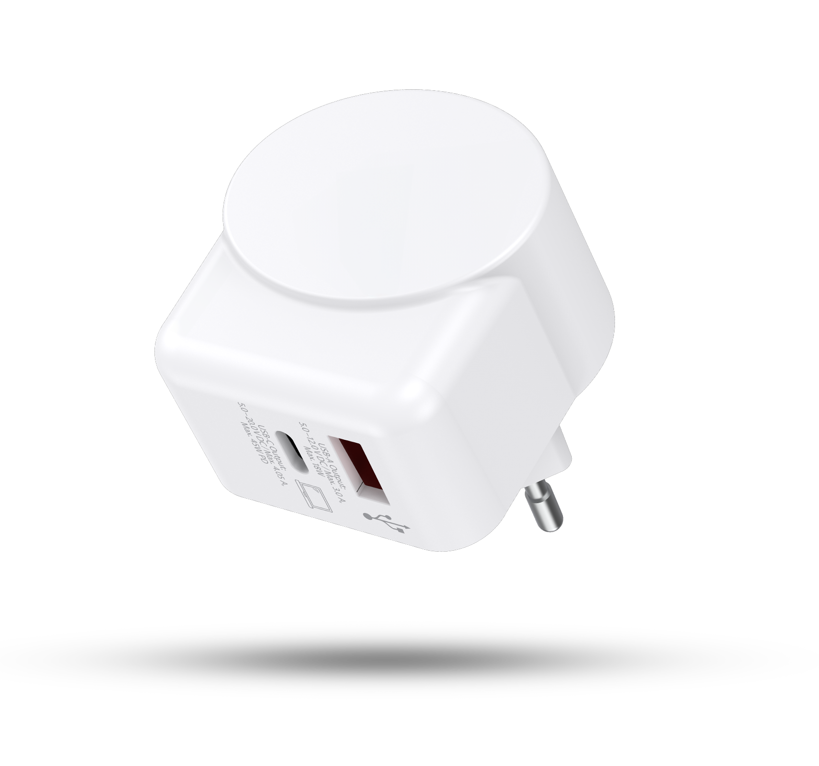 Skross promotional Euro USB Charger AC45PD SKR-0267