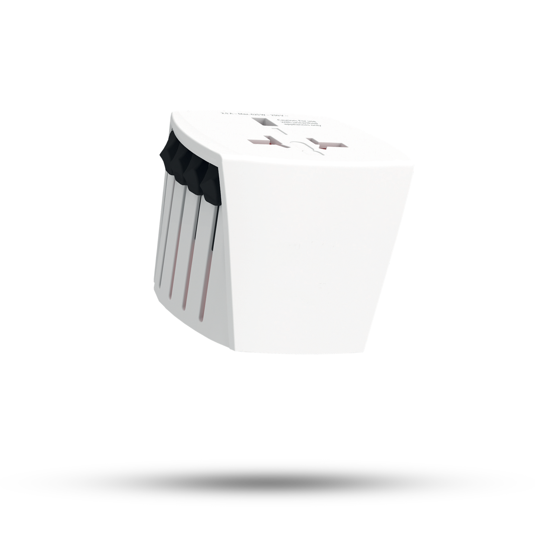 Skross MUV Micro Promotional 2-pole unearthed world travel adapter SKR-0161