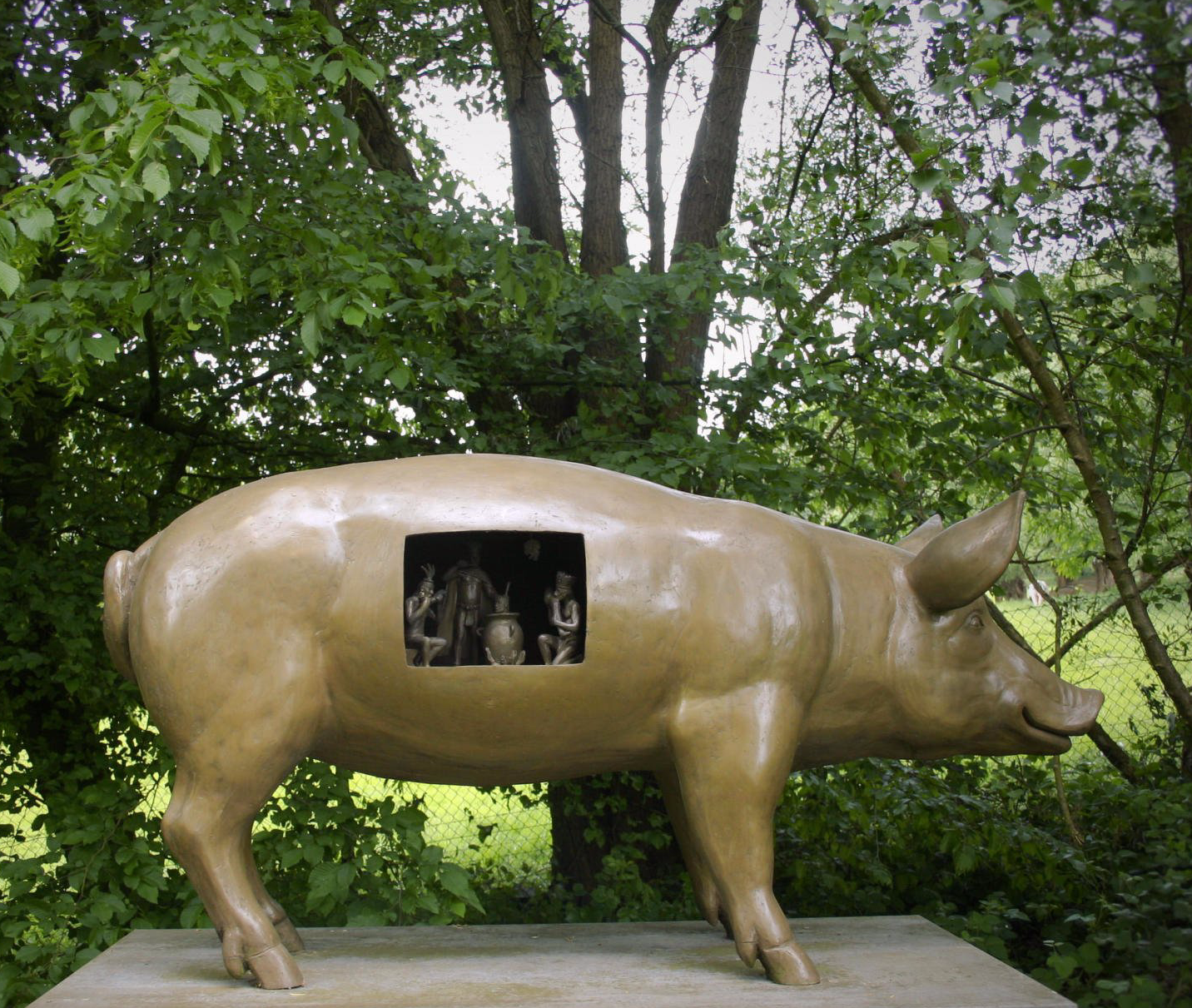 Tout est bon dans le Cochon (Het post precolombiaans varken)