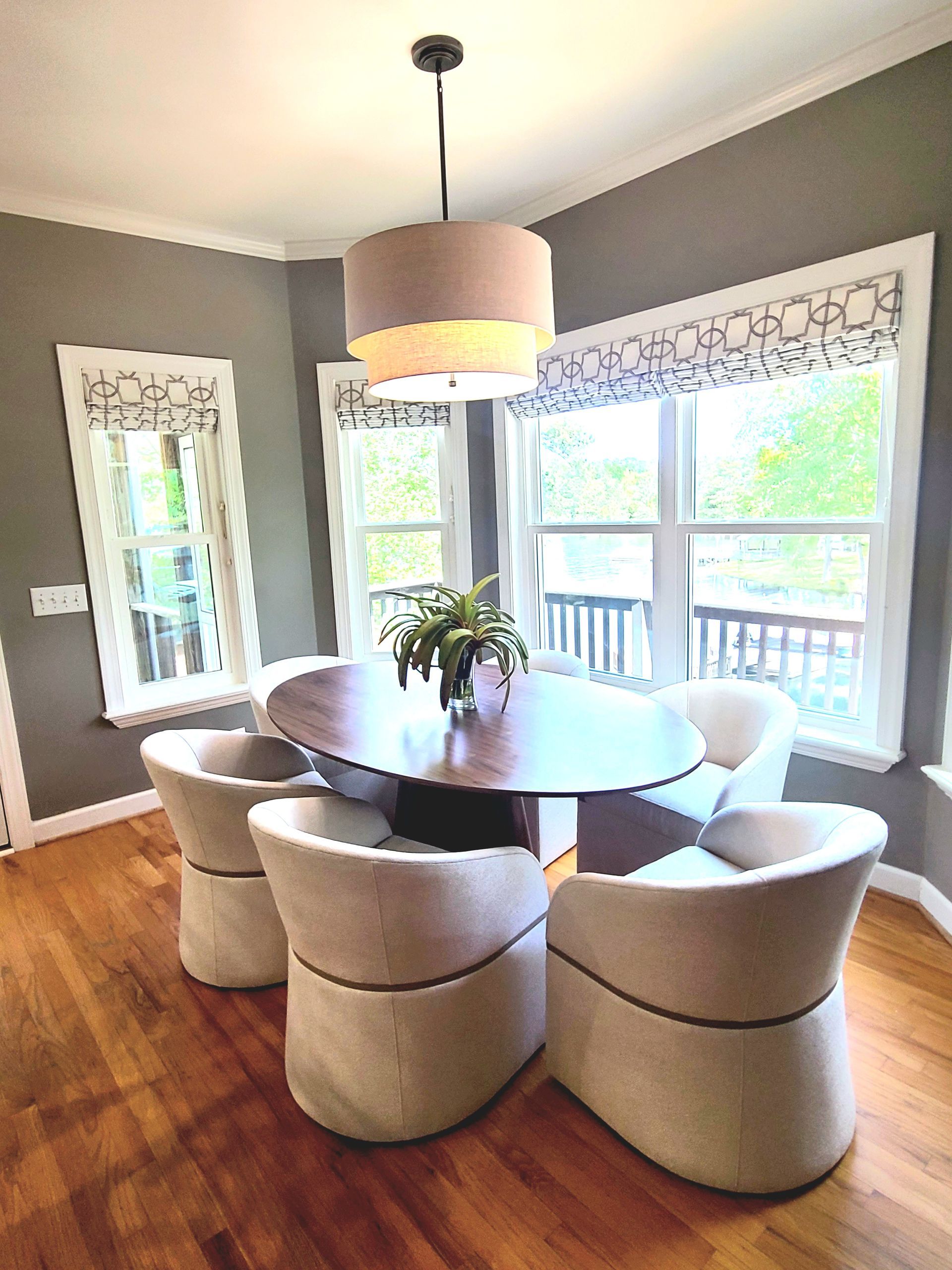 full view of table set