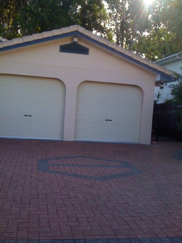 Garage Door — Landscaping and Paving Service in Trinity Beach, QLD