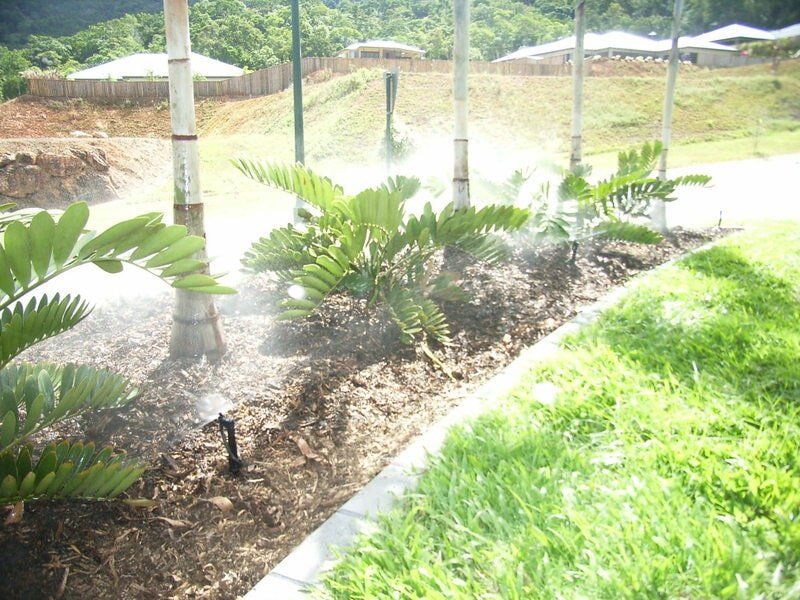 Sprinkler — Landscaping and Paving Service in Trinity Beach, QLD